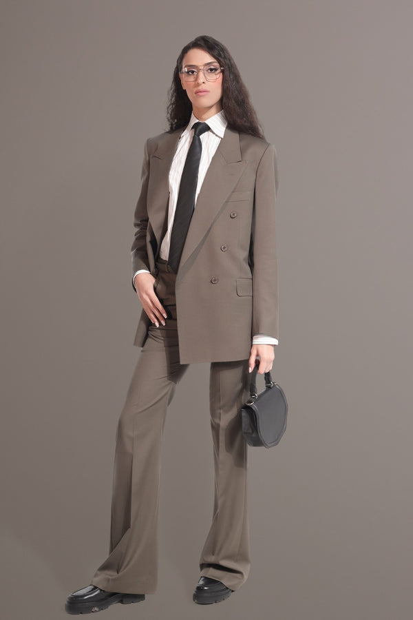 Costume oversize kaki