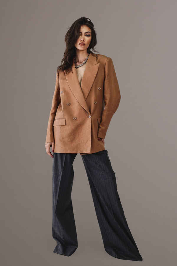 Ensemble teinte camel douce
