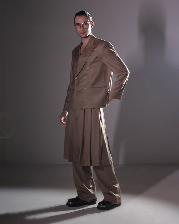 Ensemble beige sable