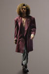 Manteau burgundy
