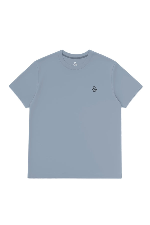 Ensemble Short signé SW Bleu pastel