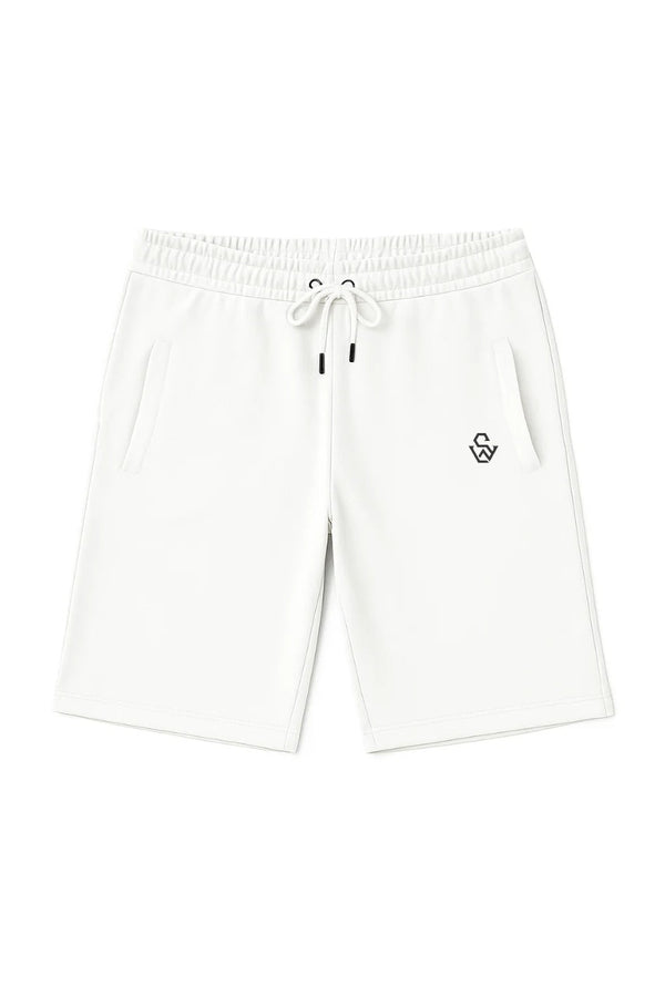 Ensemble Short signé SW Blanc