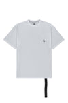 T-Shirt oversize Gris pastel